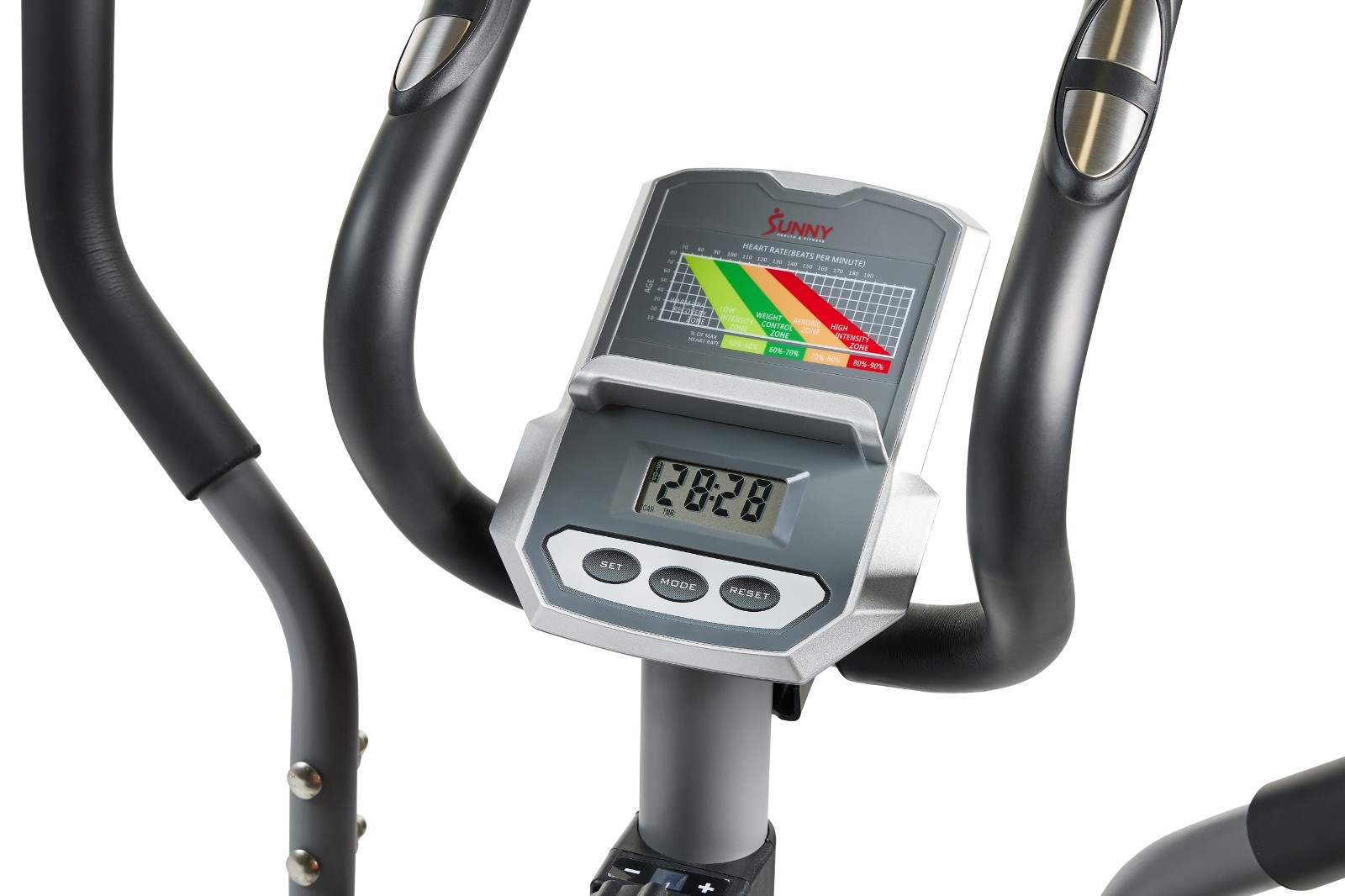 Dual Mode Elliptical and Bike Exercise Machine Adjustable Resistance Sit Stand