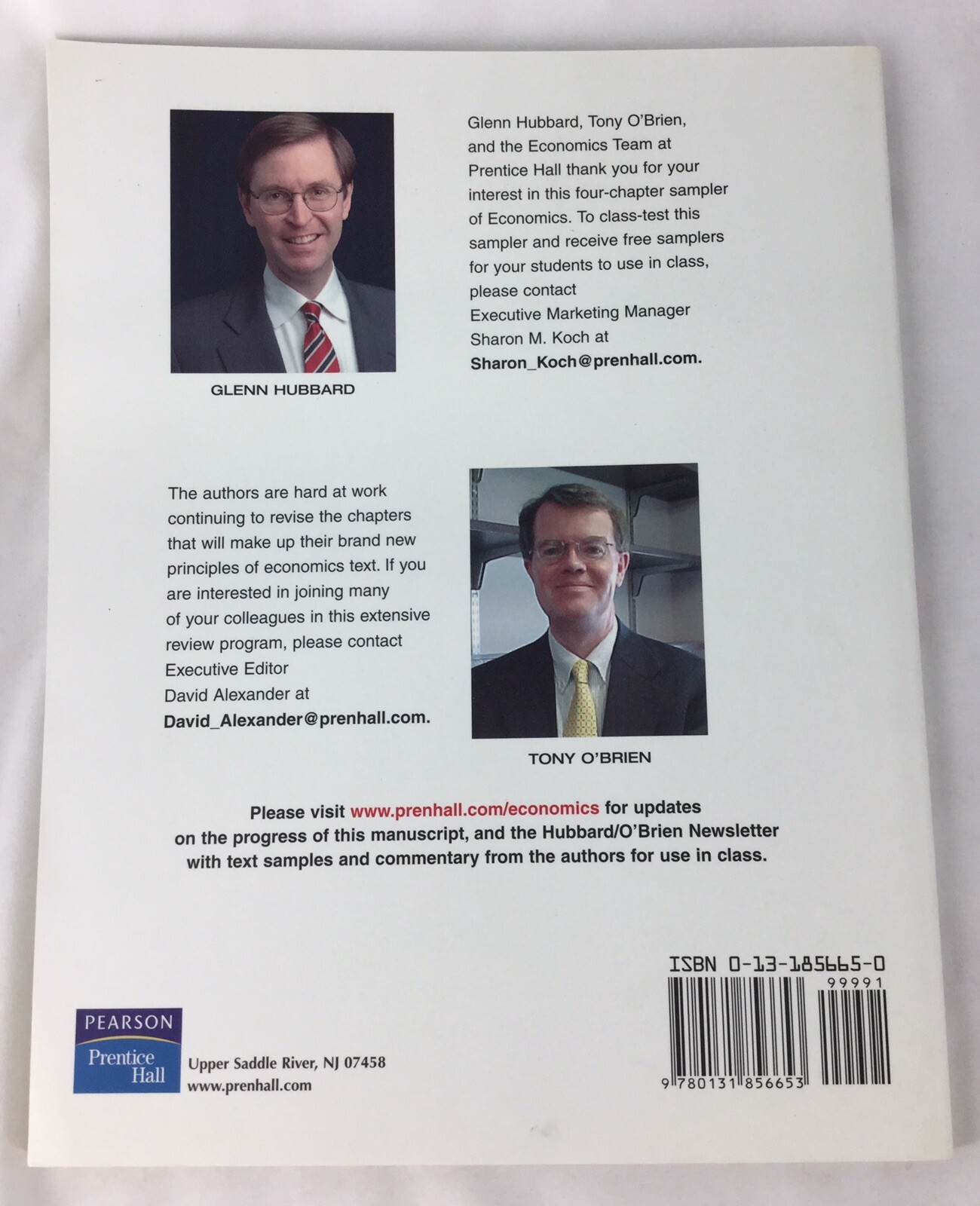 Economics Sampler Hubbard O’Brien 190818TAW/WWC