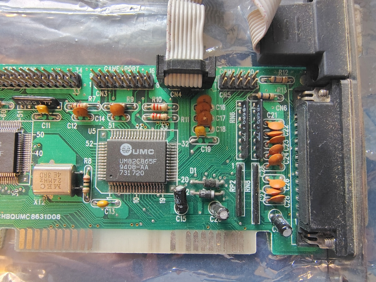 Pine Technology PT-626 VESA VLB IDE HDD IO Controller Card Board Serial 1994