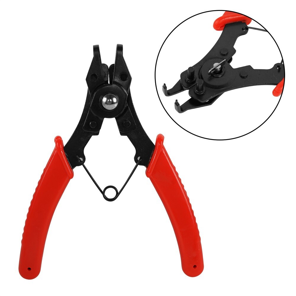 4 In 1 Circlip Plier Set Combination Snap Ring Plier Retaining Clip Plier