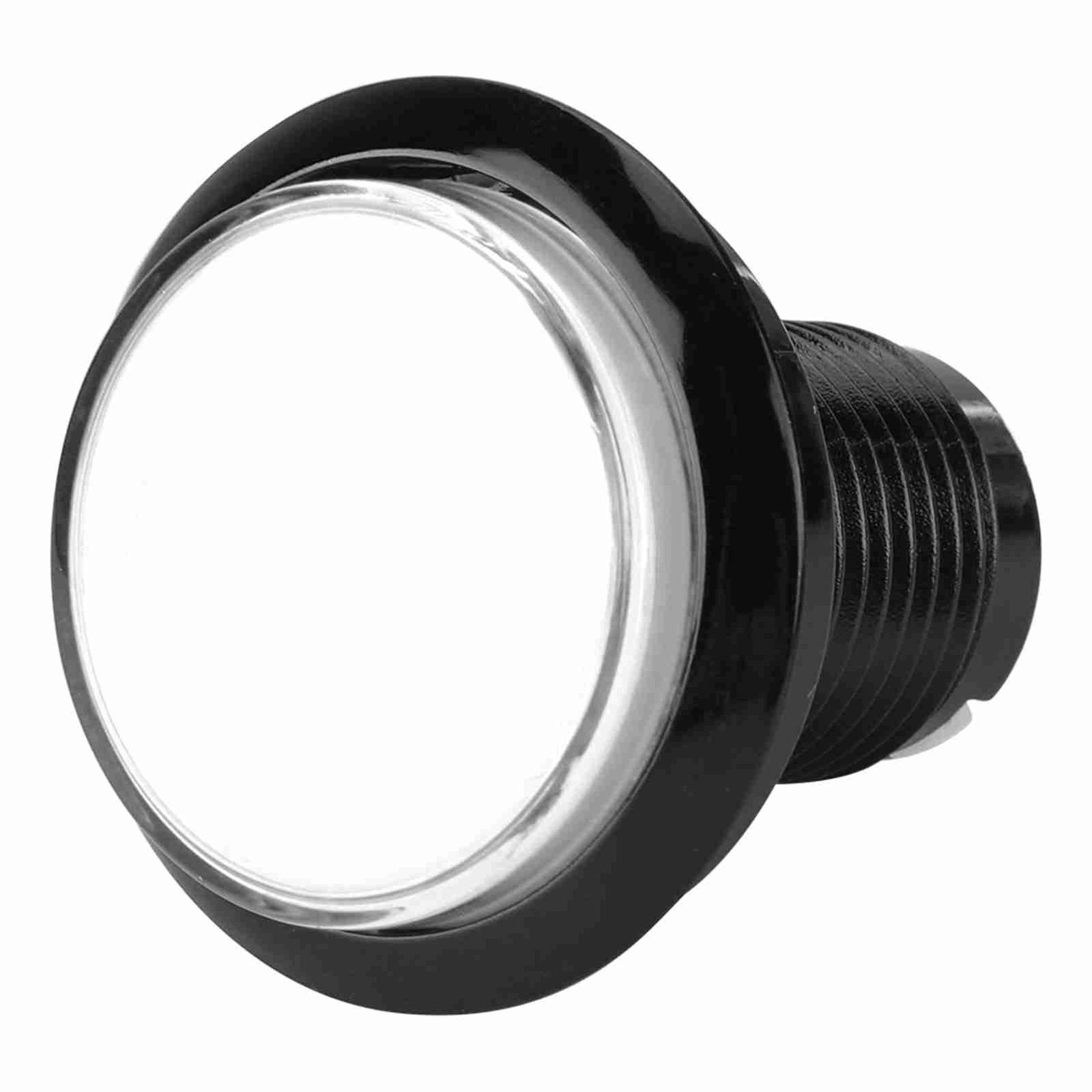 Round LED Lamp Illuminated Large Button To Machine Games DIY Part(red)