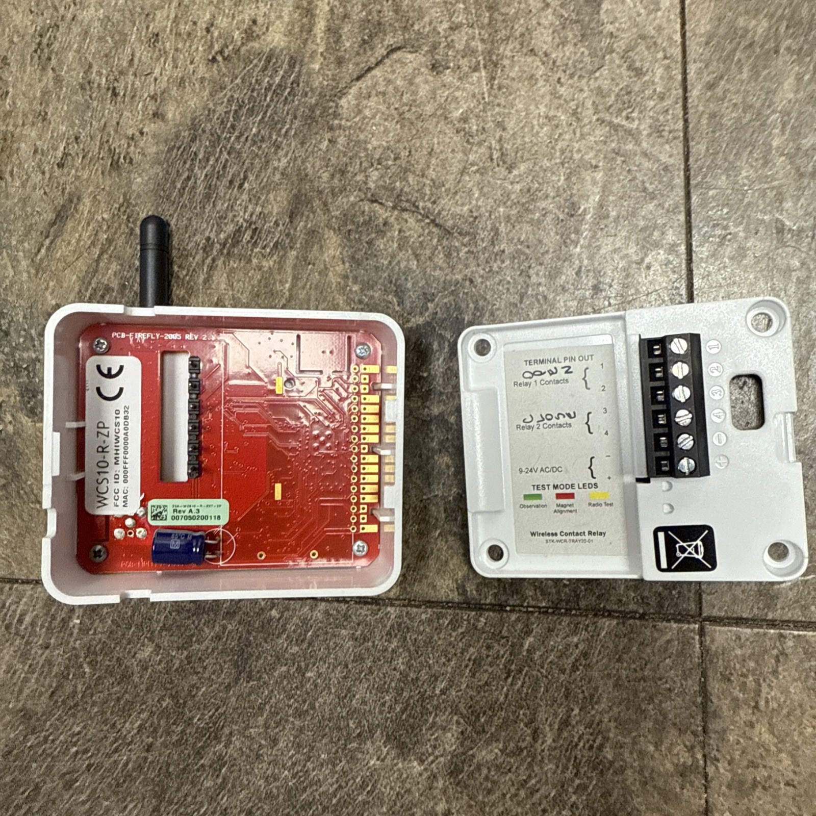 Control4 ZCA-WCS10A-2-ZP Wireless Contact Sensor (External Antenna)