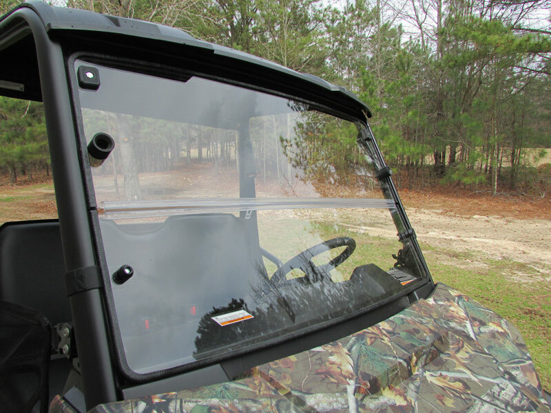 2015+ Polaris Ranger Mid Size 570 Front Windshield Folding Flip Down Versa-Fold