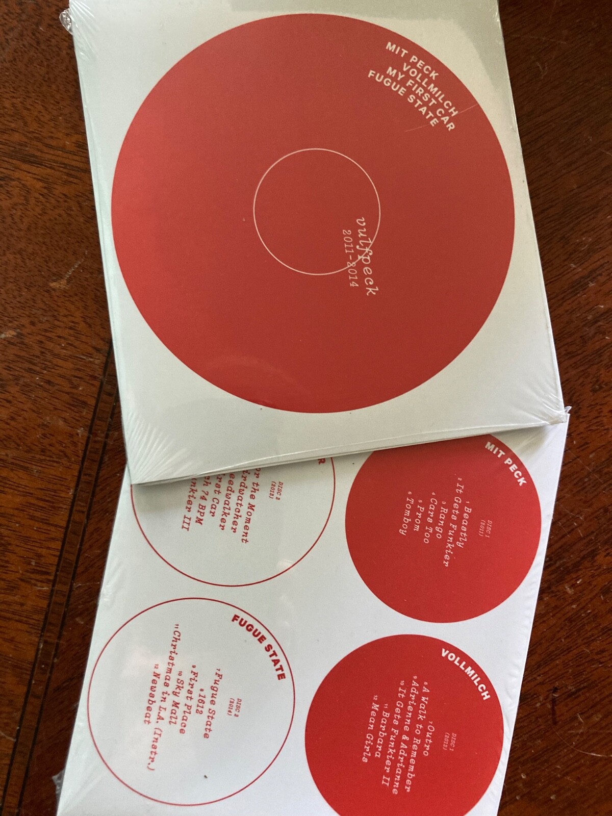 VULFPECK | Discography 2011-2014 | Double Disc CD | First Pressing | Ann Arbor