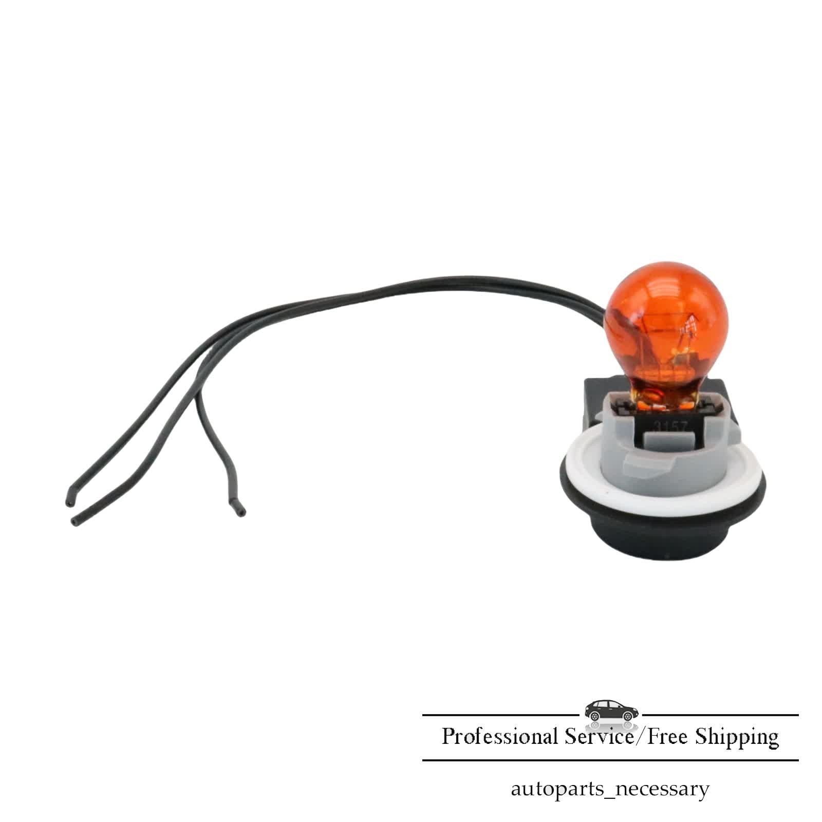 Turn signal socket+bulb +connector For Dodge Grand Caravan 2001-10 Durango 04-06