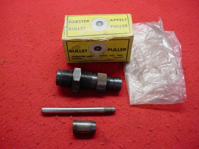 Forster/Appelt- Bullet Puller w/.308 Collet- Nice !!