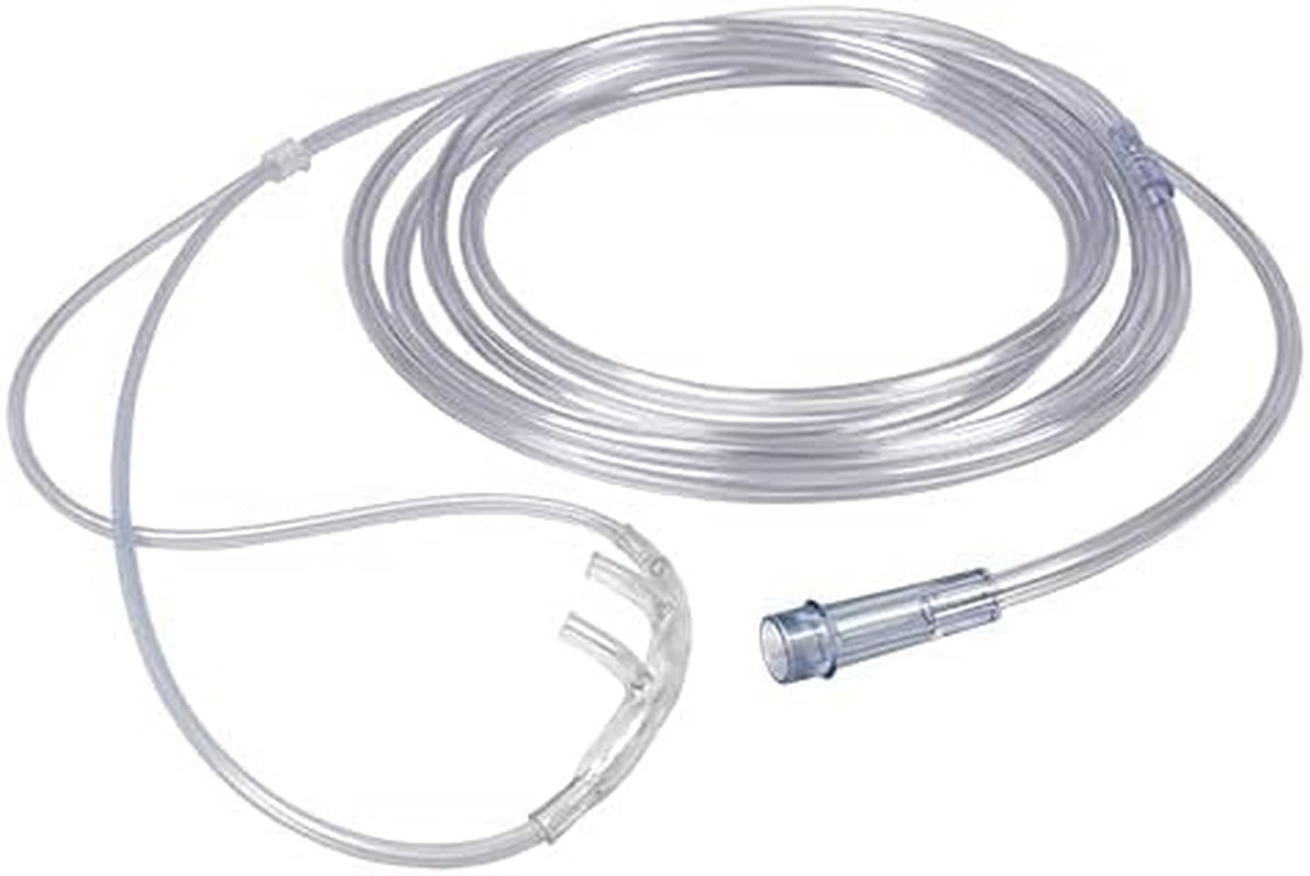 5Pk Sunset 7Ft Standard Adult Oxygen Nasal Cannula W/Kink-Free Supply Tubing (RE