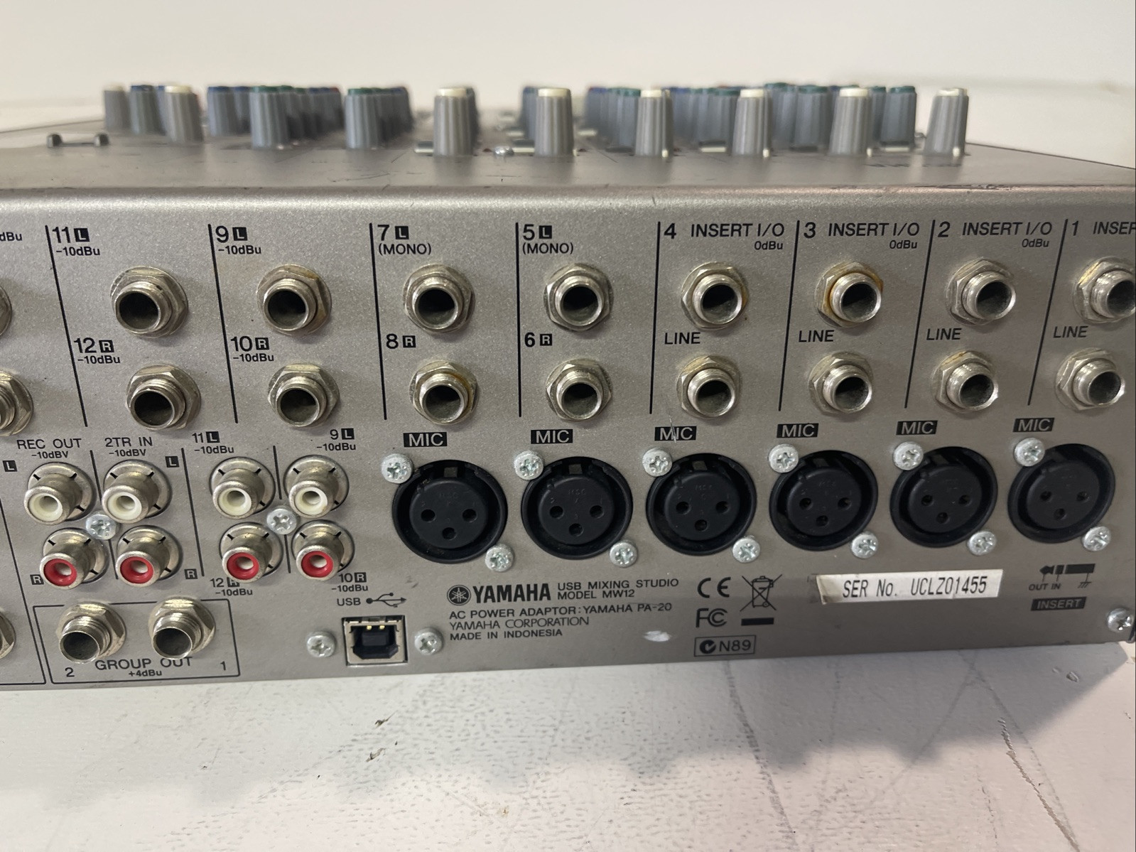 yamaha usb mixing Studio MW12
