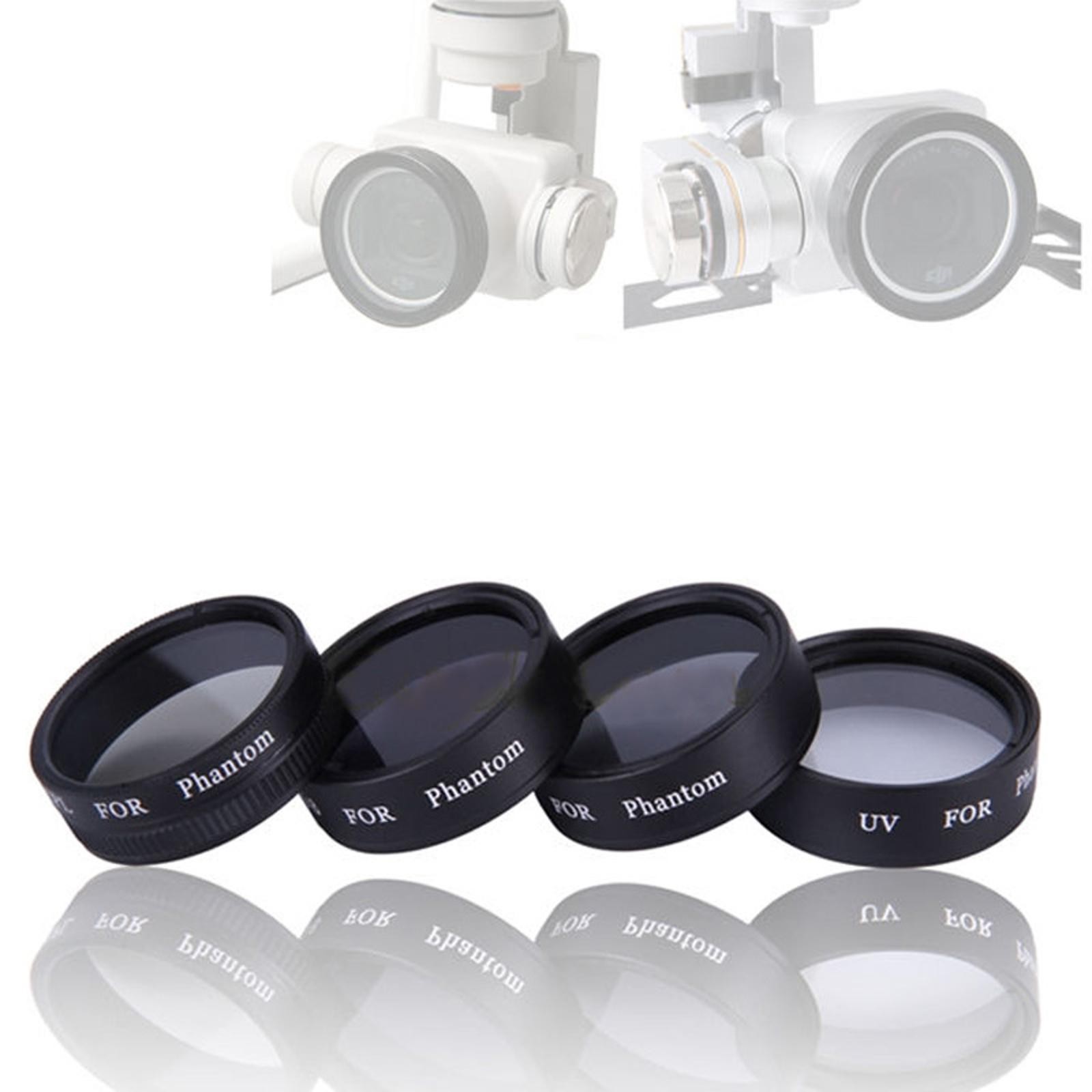 6Pcs Camera Lens UV CPL ND4-16 Filter Protect for DJI Phantom 4 3s 3se 3 4k