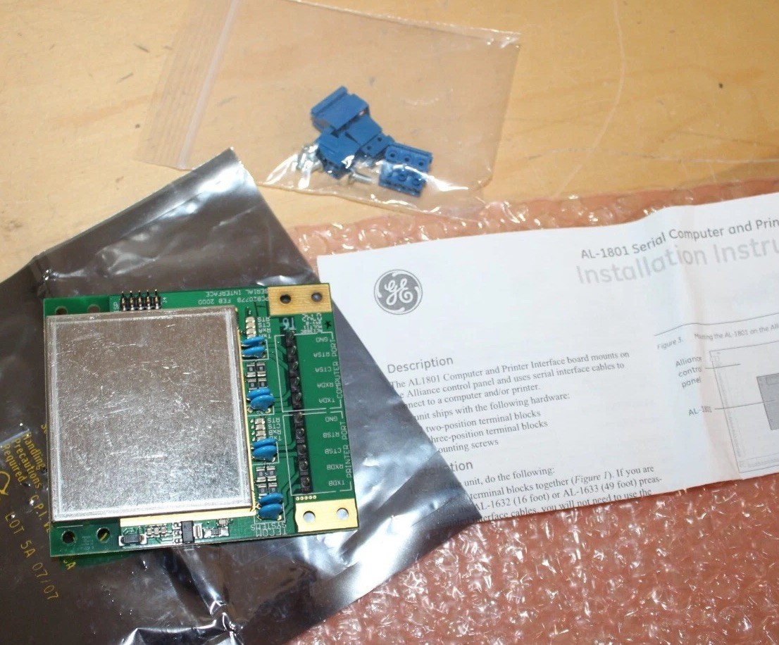 GE ALLIANCE AL-1801 Serial Computer and Printer Interface ~ NEW ~ k