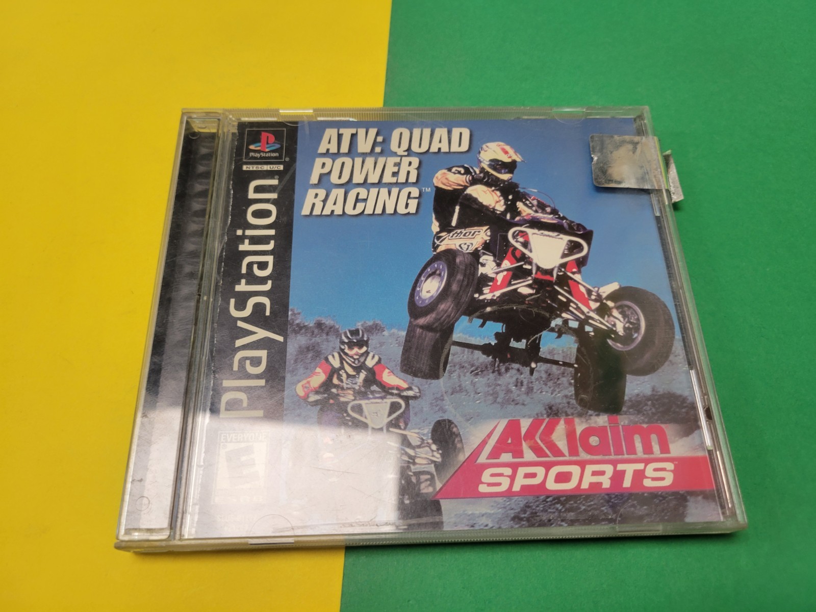 Atv-Quad Power Racing - Sony PlayStation 1 Case And Art Only
