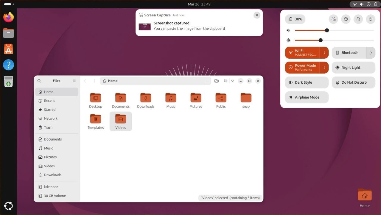 Ubuntu 26.04 LTS – 3 DVD Set Desktop - Server - Studio Edition - Grade AAA+