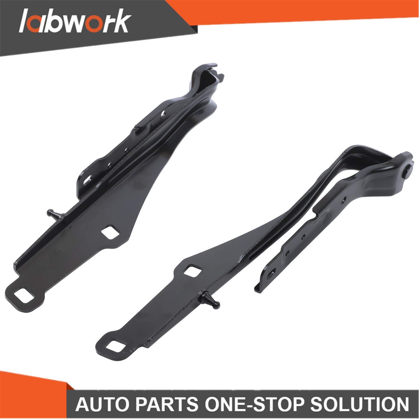 Labwork Set of 2 Hood Hinges For Dodge Charger 300 2011-2021 CH1236118 CH1236117