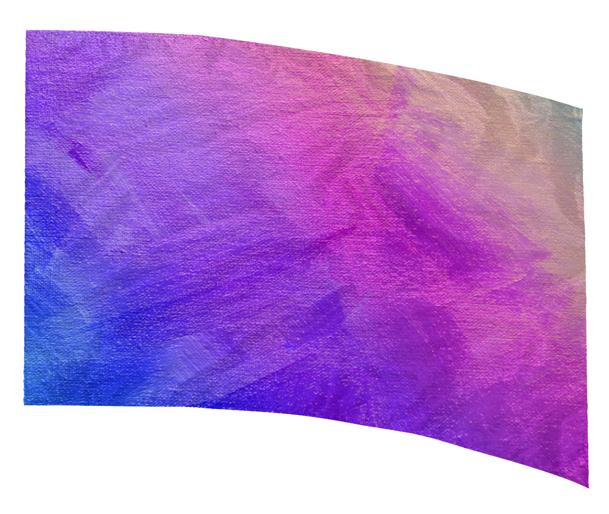Vibrant Dreamscape Color Guard Color Guard Swing Flag- NEW