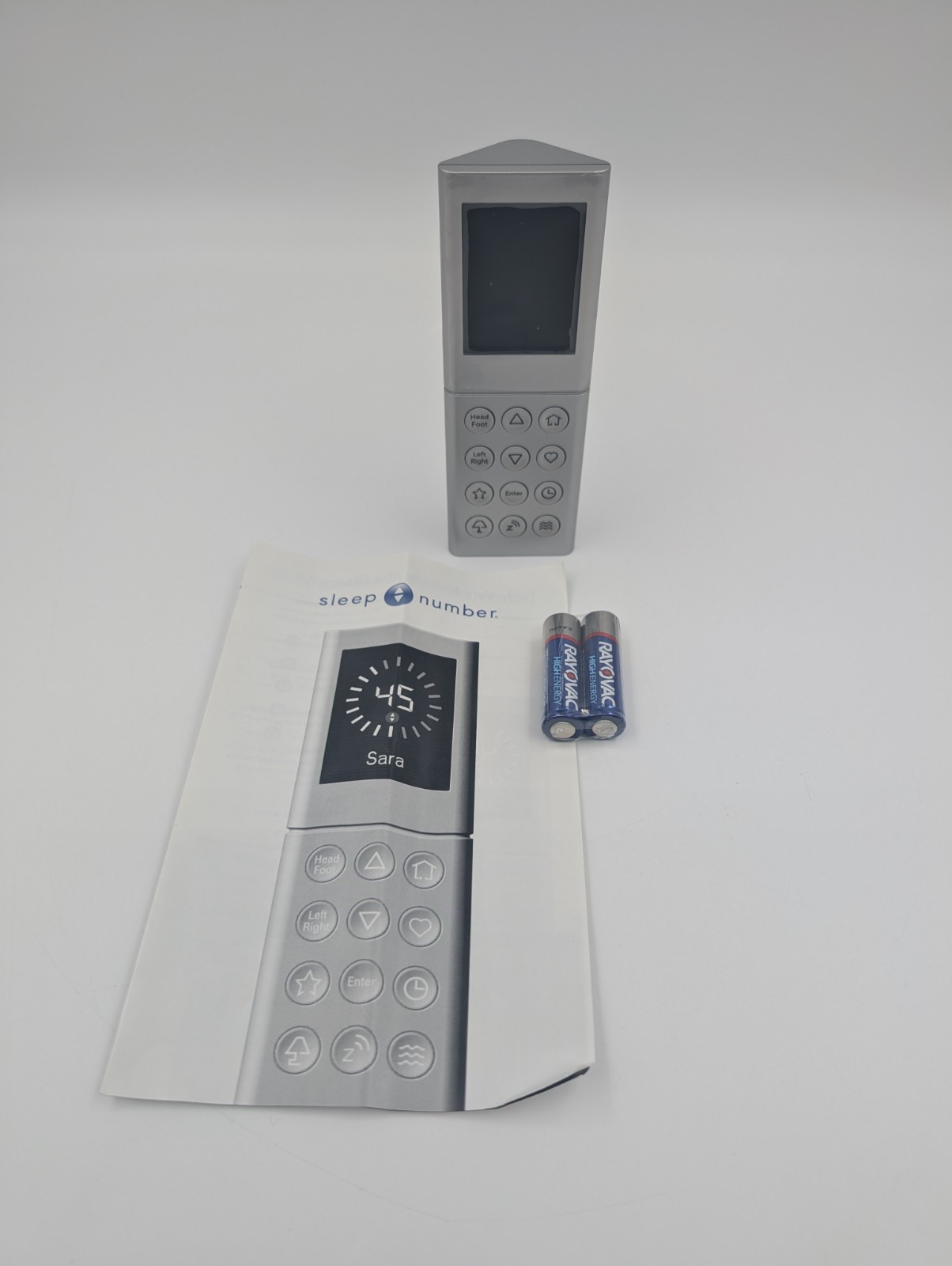 Sleep Number 360 Smart Bed Remote LPM-5000 12 Button FlexFit 2 3 OEM New