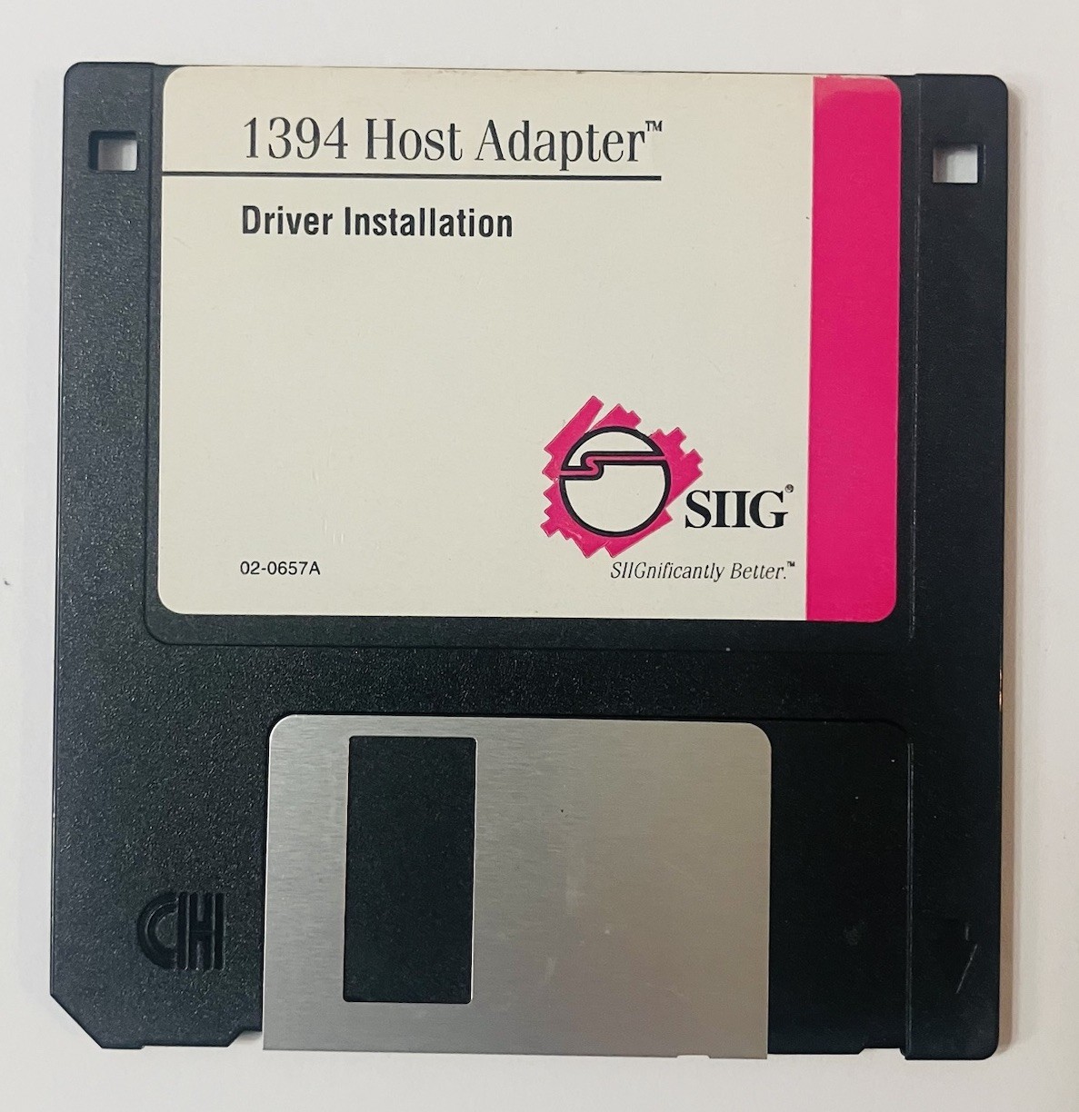 SIIG Host Adapter Driver Disk v02-0657A 3.5 Floppy PC Install