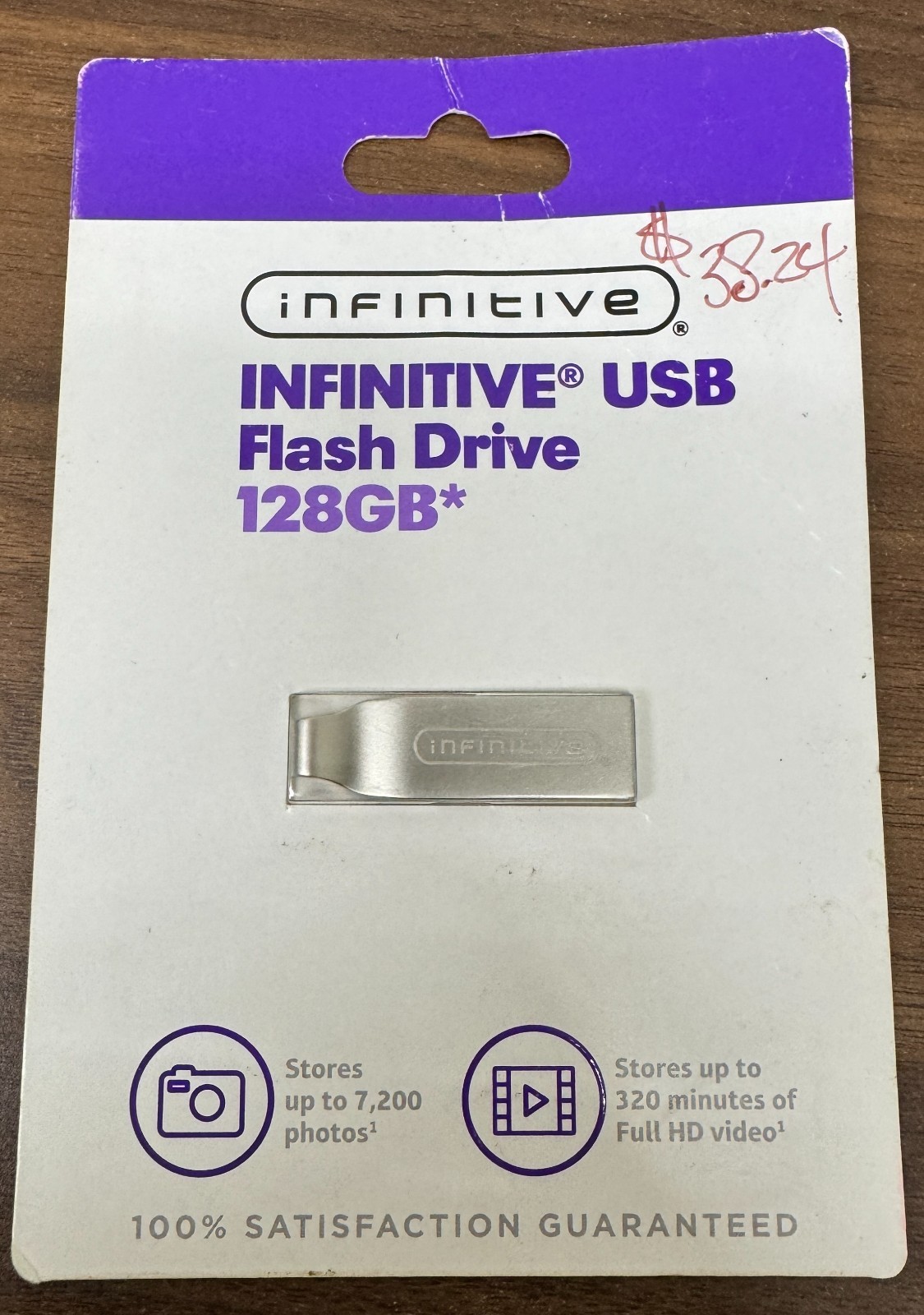 Infinitive 128gb USB Flash Drive NEW