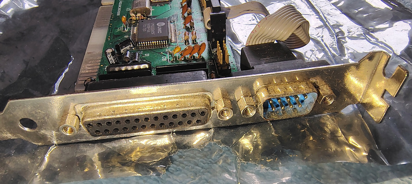 Pine Technology PT-626 VESA VLB IDE HDD IO Controller Card Board Serial 1994