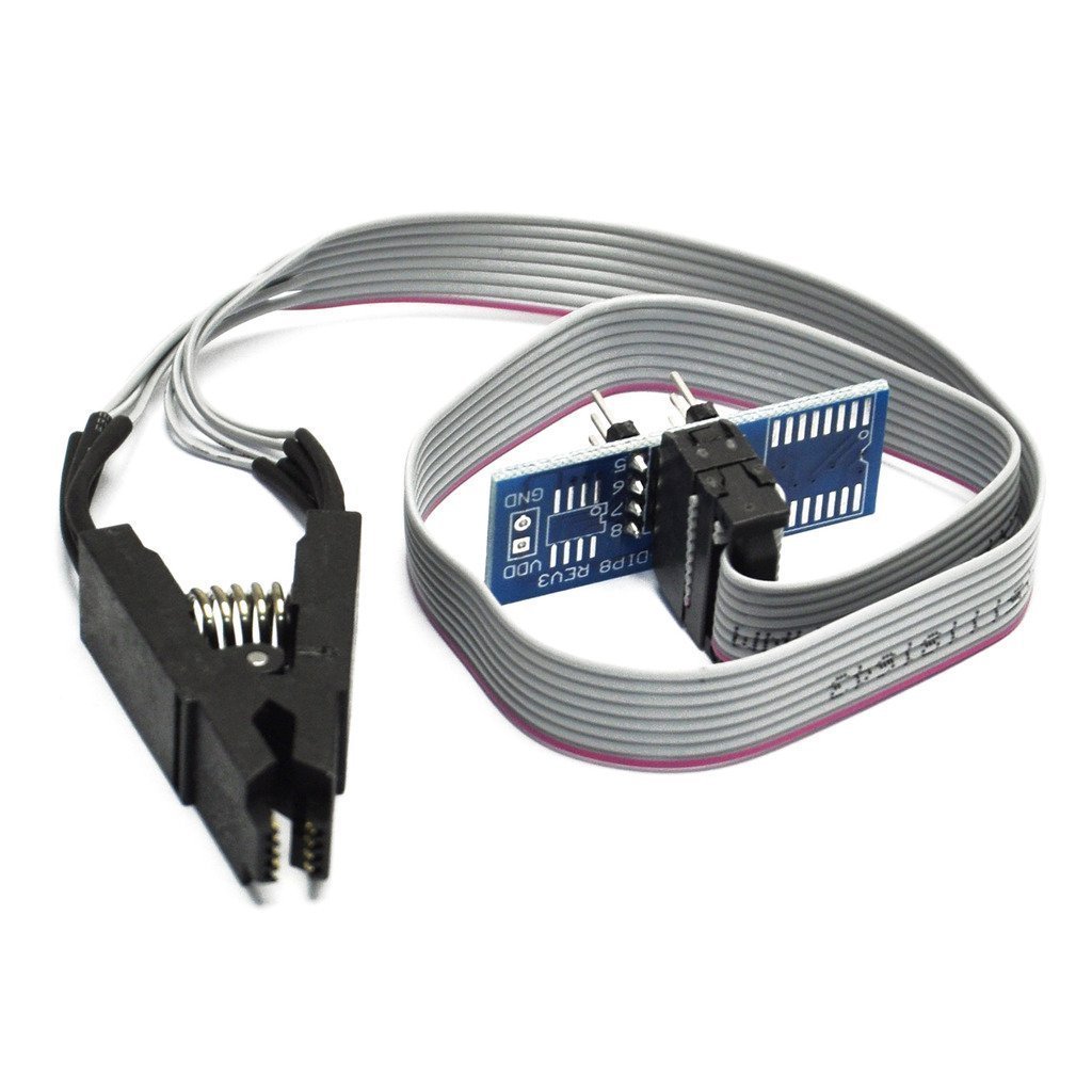 10Pack SOIC8 SOP8 Test Clip Adapter For EEPROM programming on USB Programmer HOT