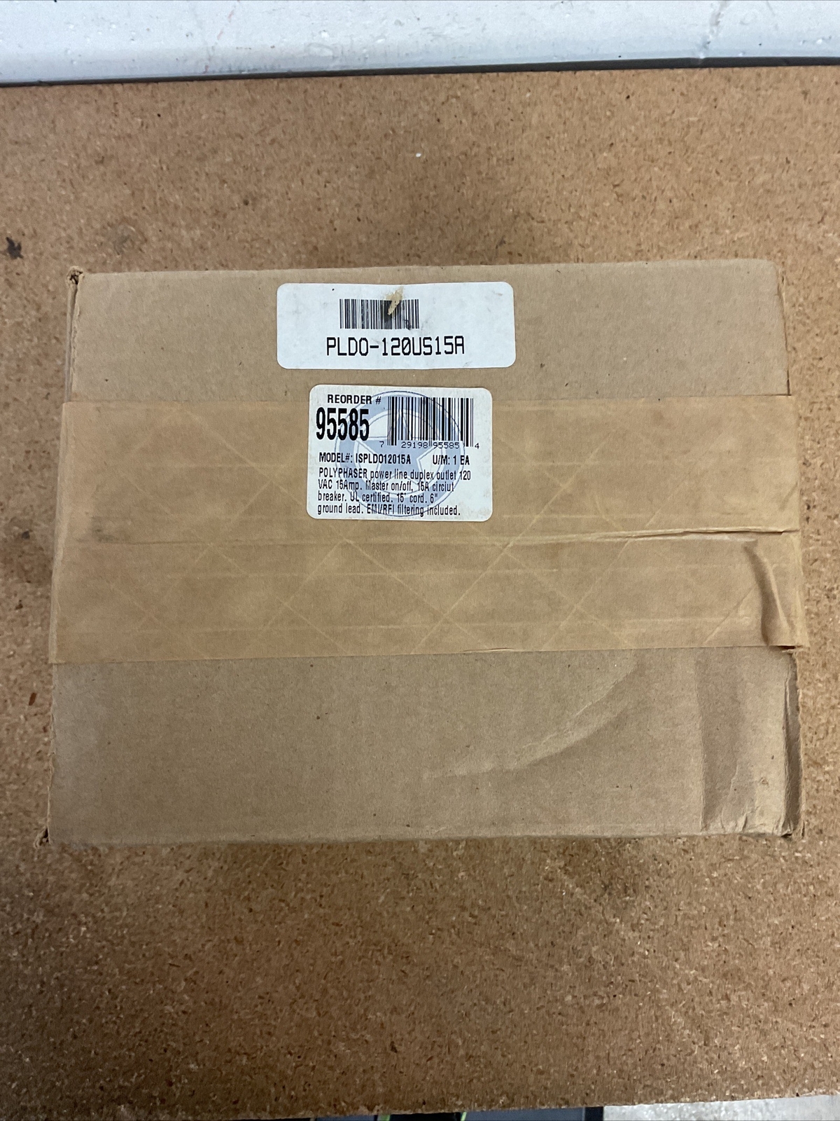 PolyPhaser PLDO-120US15A Heavy Duty In Line Impulse Suppressor 120VAC 50-400Hz