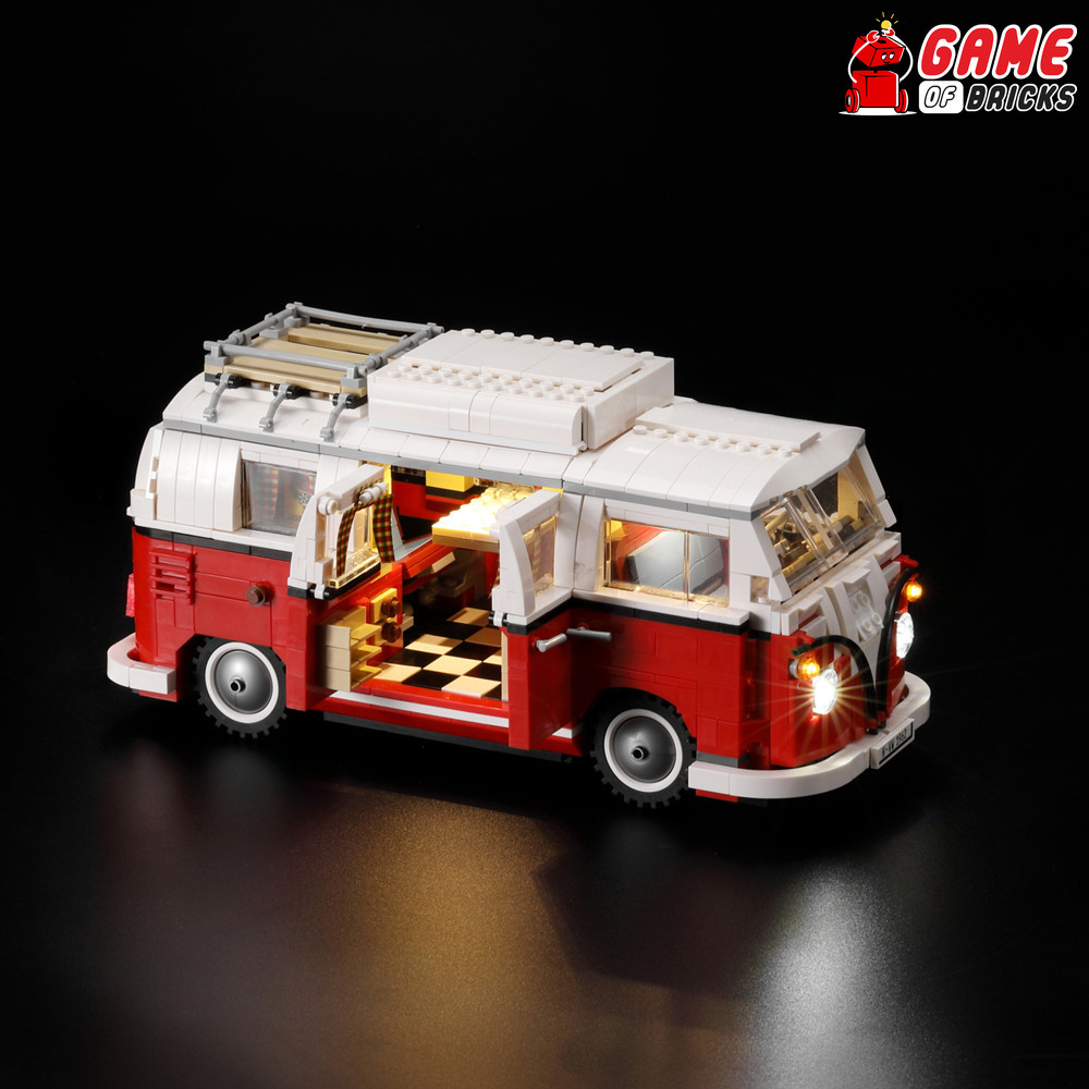 Light Kit for Volkswagen T1 Camper Van - Compatible with LEGO® 10220 (Classic)