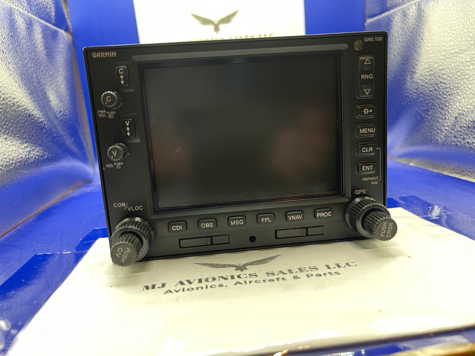 GARMIN GNS 530 NON WAAS GPS/NAV/COMM 14/28 VDC P/N 011-00550-10 FAA FORM 8130-3