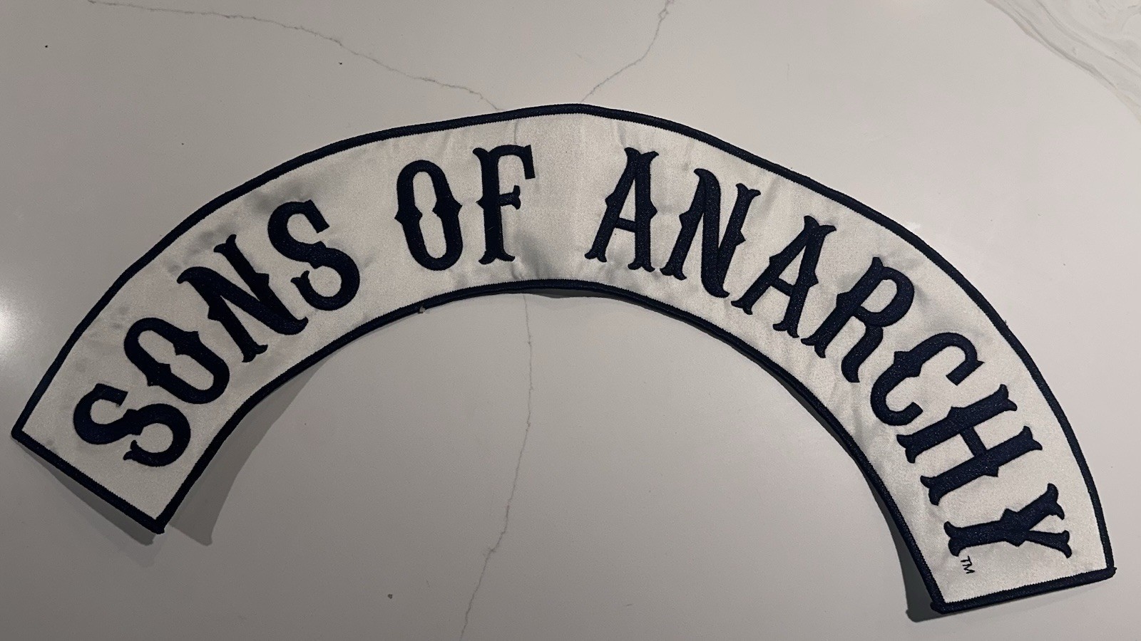 Motorcycle Patches Sons Of Anarchy Top Rocker Vest Jacket Bike Big Riding Patch