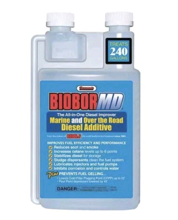 Hammonds Biobor MD All In One Diesel Improver 32oz, Treats 240 Gallons