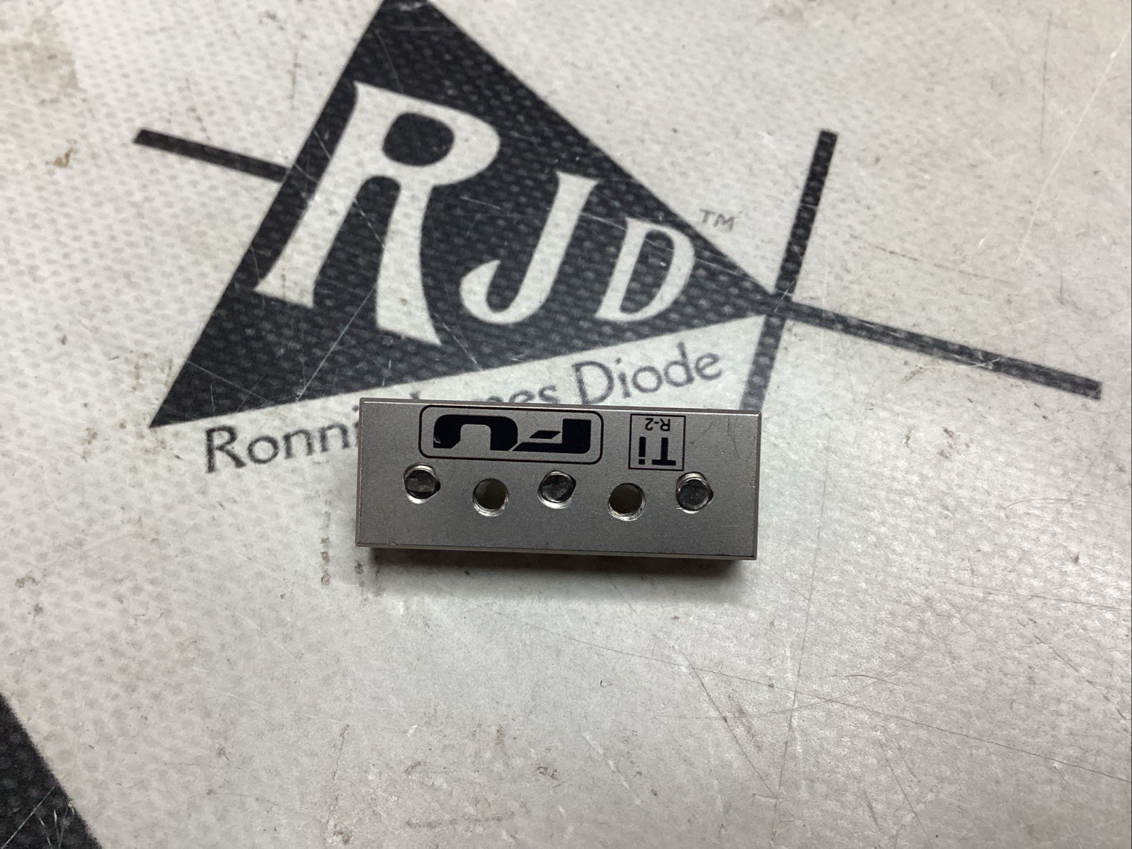 FU Tone Floyd Rose R2 Locking Nut Titanium Base