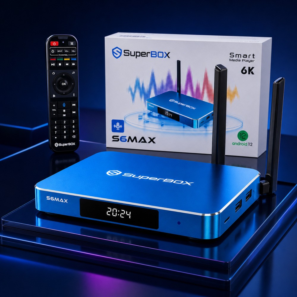 SuperBOX S6 Max 4GB RAM 64GB ROM - Free Shipping - Authorized Dealer