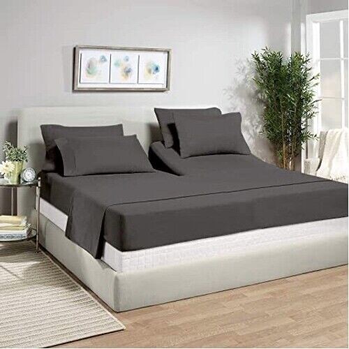 Split Flex Top King 2 PK Bottom Fitted Sheet Only for Sleep Number bed- White