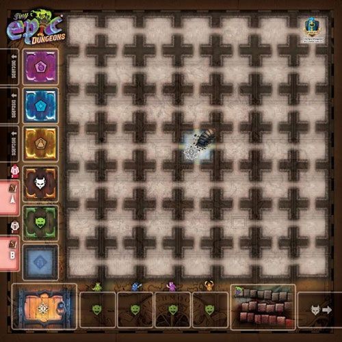GLGTEDUA01 Gamelyn Games Tiny Epic Dungeons: Game Mat