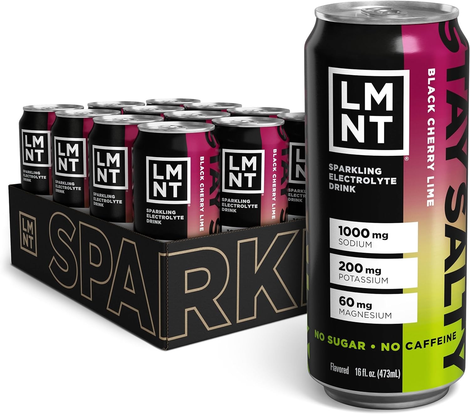 ling Electrolyte Drink - Bla Cherry Lime | 12-Count