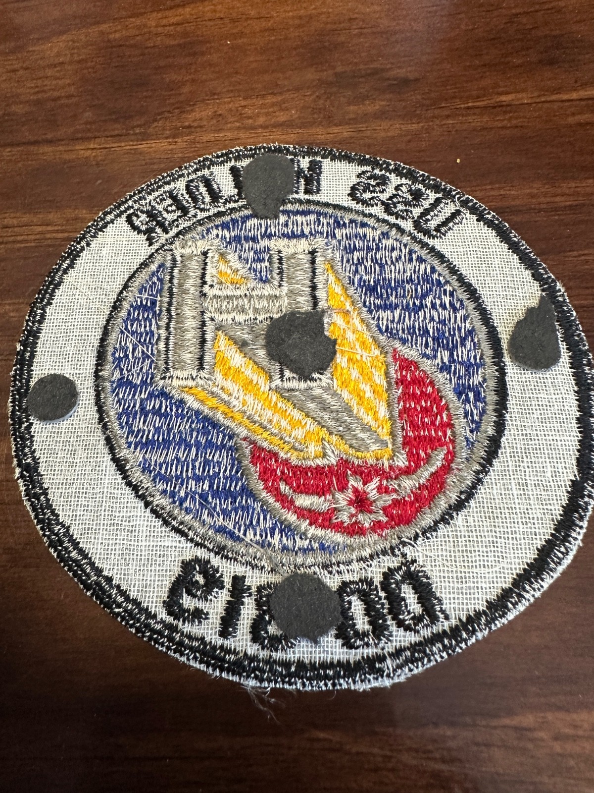 Vintage US Navy USS Holder DD-819 Ship Patch