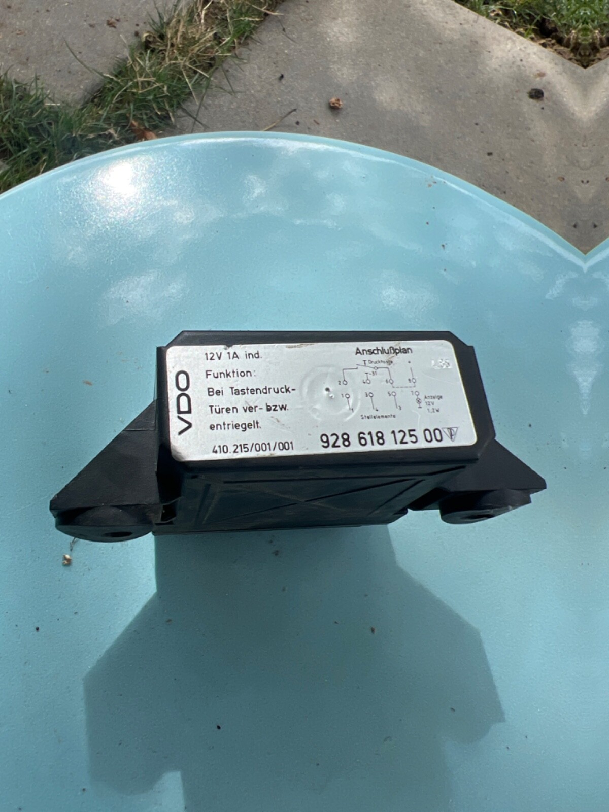 84--88  PORSCHE  928   ,  VDO  CENTRAL  CONTROL  MODULE  , OEM, 92861812500