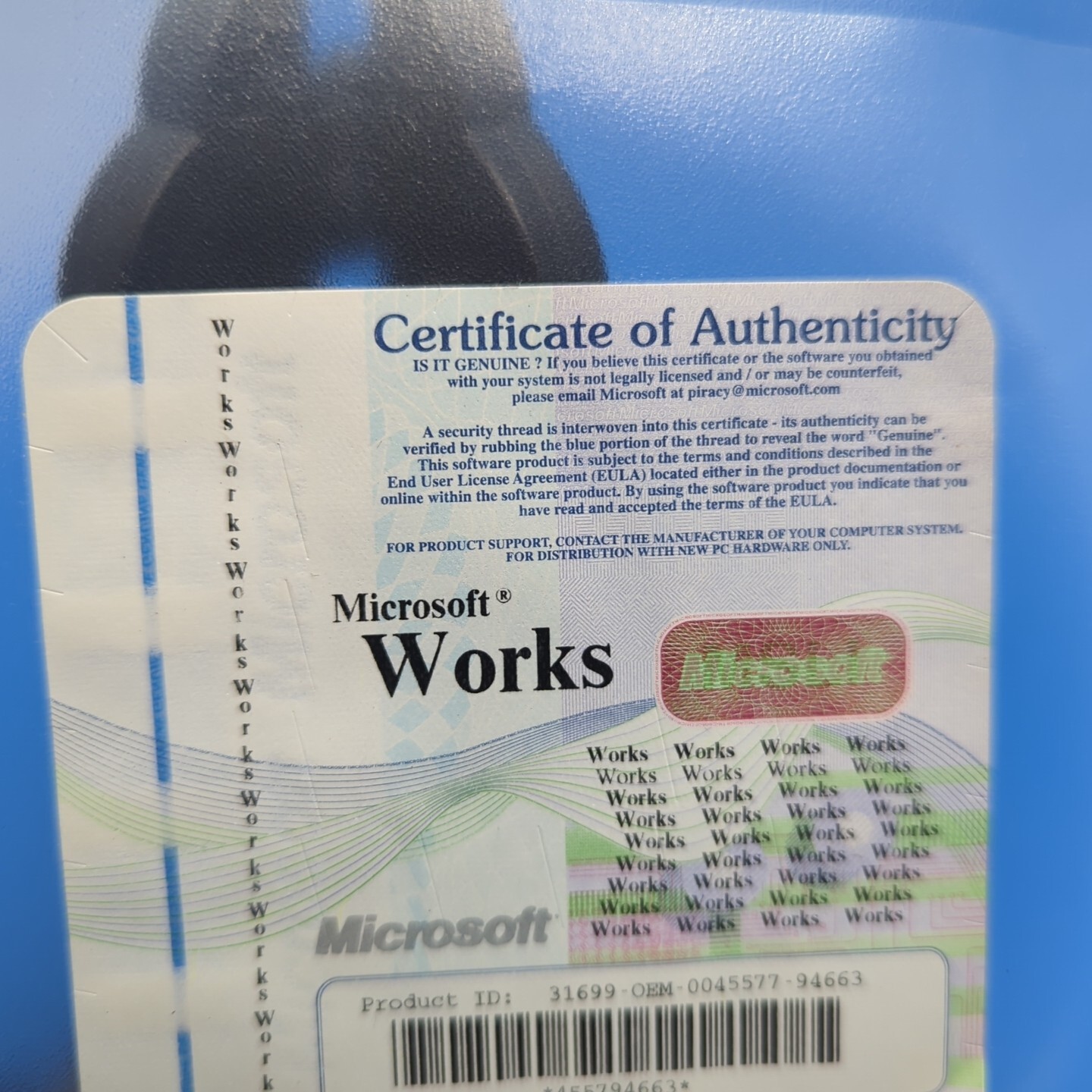 Microsoft Works Suite 2000 Discs 1-7 Untested