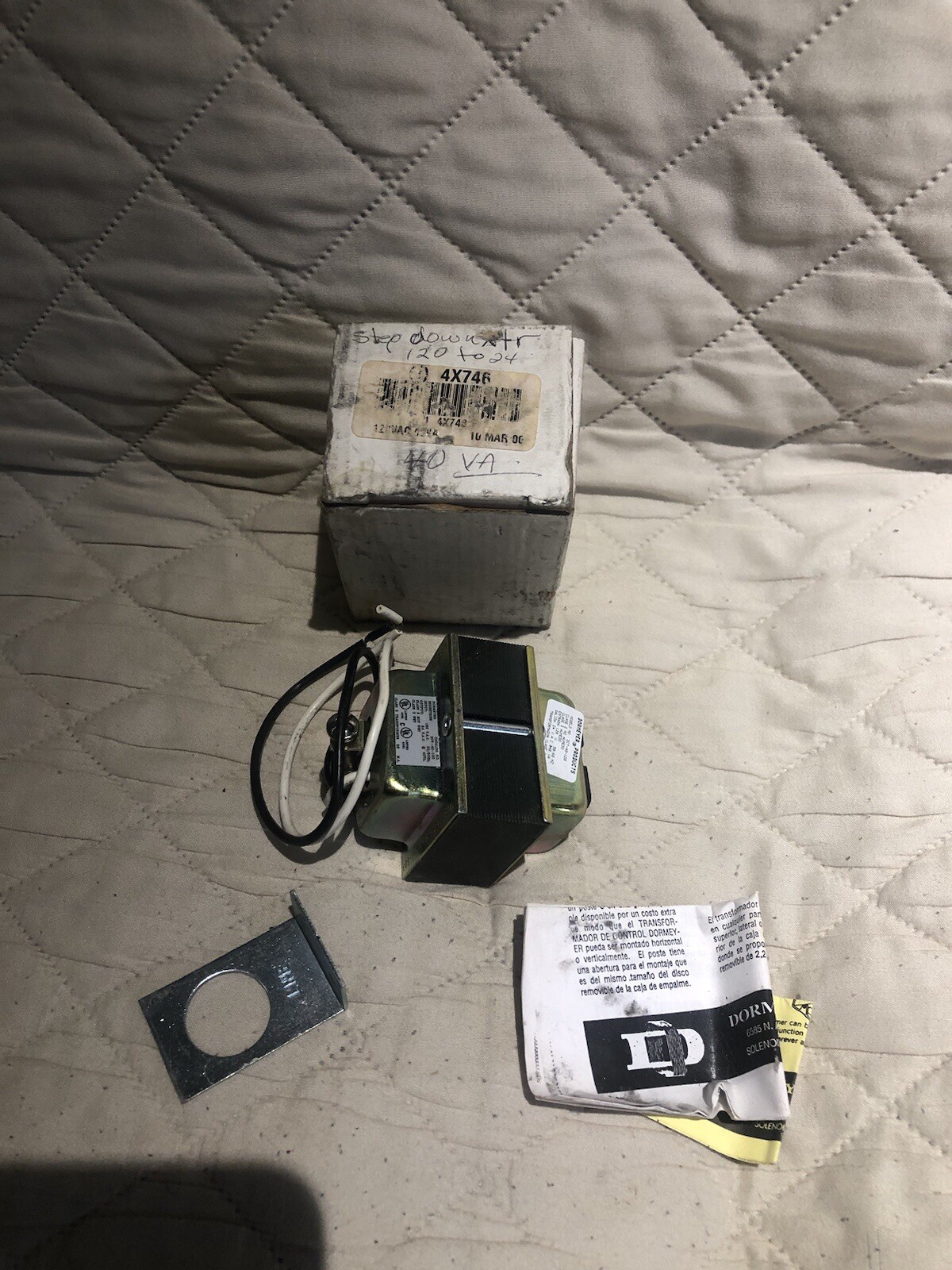 NEW OLD STOCK DORMEYER DCT-40-120 TRANSFORMER, 120 VAC to 24V 40 VA SHIPS FREE