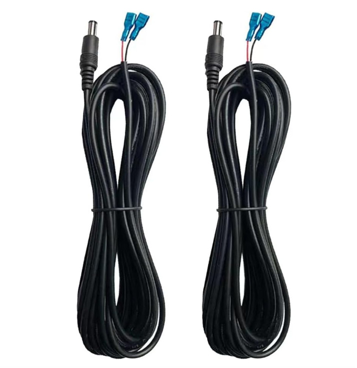 2 PCS Trail Camera Power Cord, Cable Tactacam Reveal X XB SK,4.0x1.7mm DC Plug