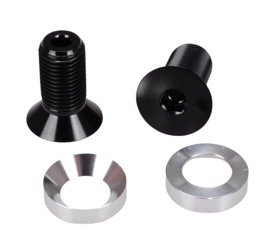 M12 X 1.25 X 25mm HOLLOW bicycle BMX crank bolts fits Profile 19mm GDH spindle