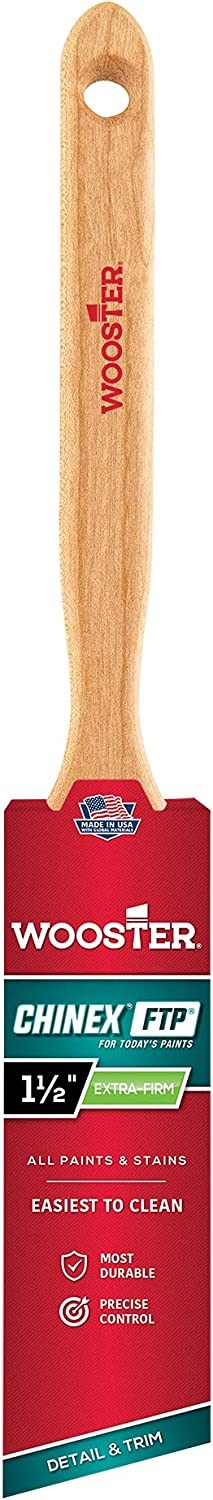 Wooster Genuine 1.5" Chinex FTP Angle Sash Paintbrush - 4410-1.5