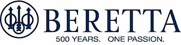 Beretta® Logo Window Decal Sticker – White