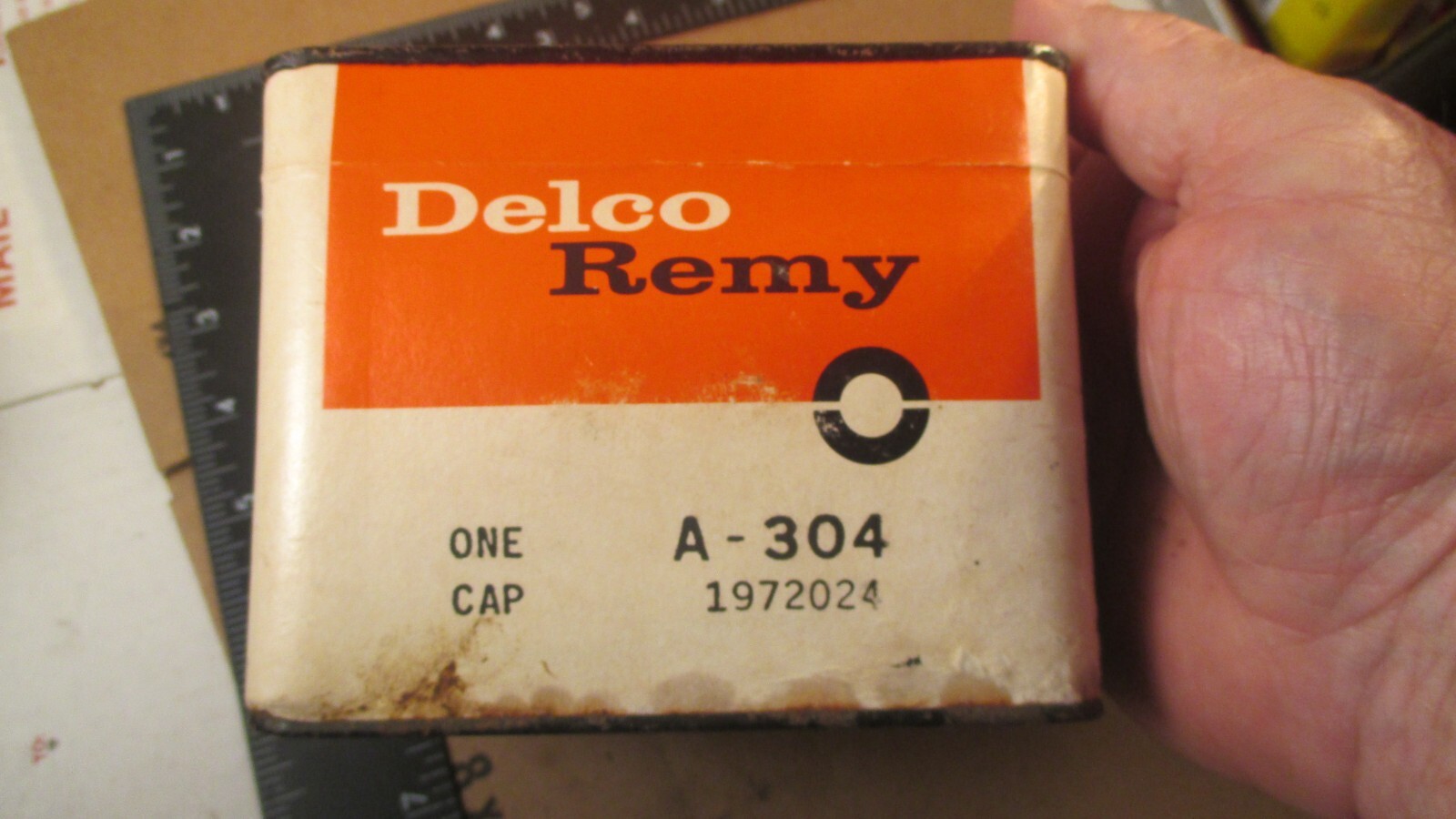 SEALED OEM Delco Remy A-304 Distributor Cap 8 Cyl #1972024 1956-65 Dodge PLYMOUT
