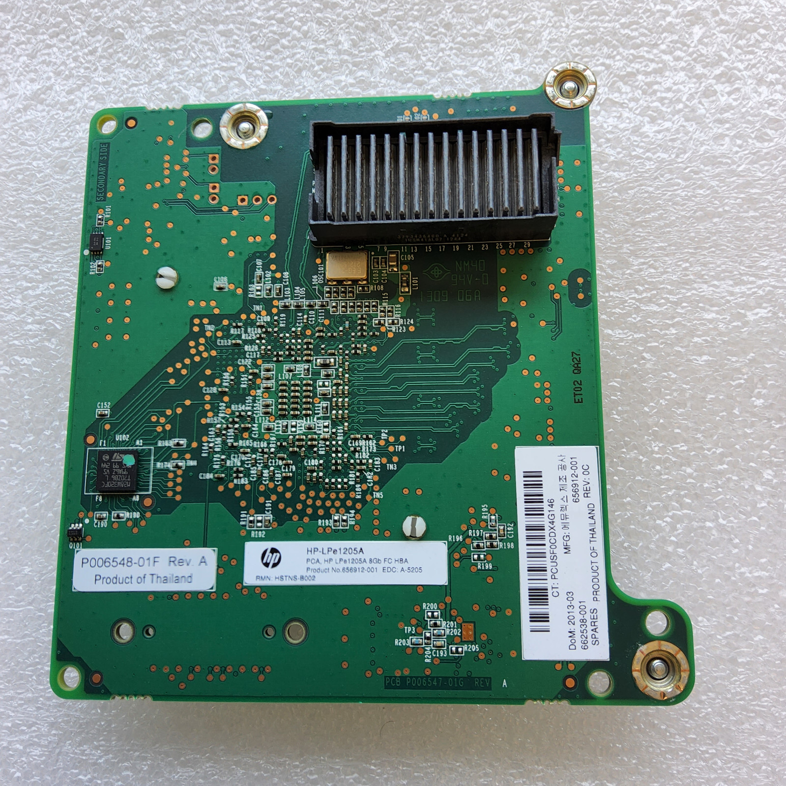 HP LPE1205A 8Gb Fibre Channel Host Bus Adapter 659818-B21 656912-001 662538-001