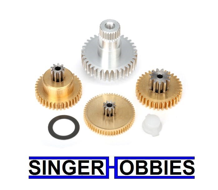 Traxxas 2087x Gear set metal for 2085/2085X servos NEW IN PACKAGE TRA2087x TRA1