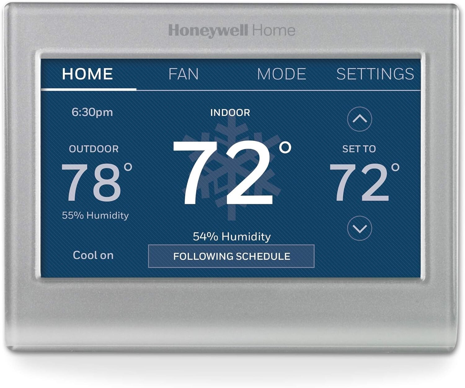 Honeywell Home RTH9585WF1004 Wi-Fi Smart Color Thermostat - No Wall/Back Plate