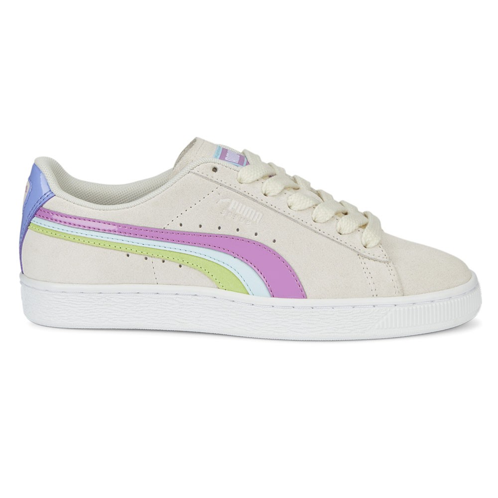 PUMA Suede Classic Triplex Lace Up  Womens White Sneakers Casual Shoes 38745801