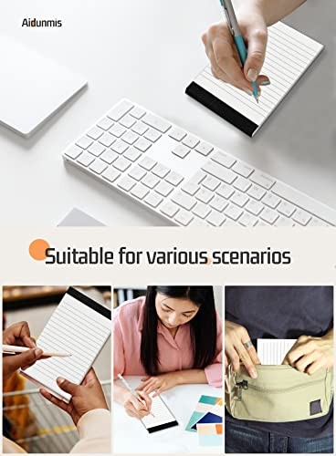Small Note Pads 3x5 Notepads Mini Pocket Notebook 3 x 5 Inch 8 Pack-30 Sheets