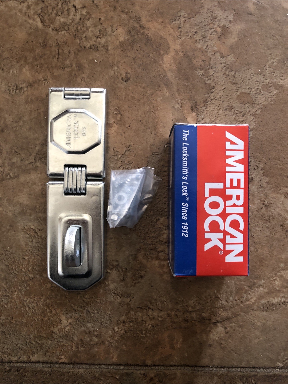 American Lock Spring Hinge Hasp A875