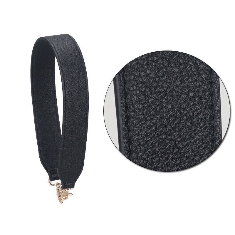 4cm Black Leather Shoulder Replacement Handbag Handle Bag Strap 88cm