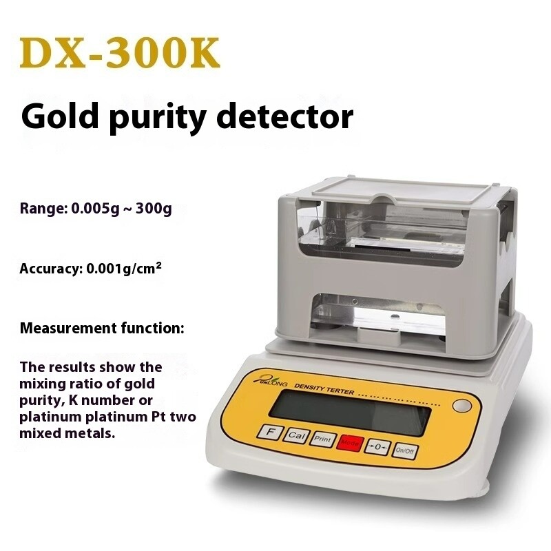Gold Detector True and False Density Meter, Metal Identification Instrument